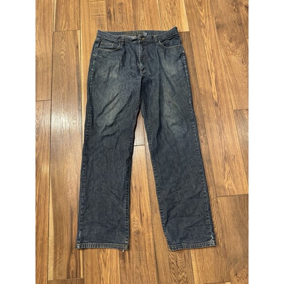 Hobie 1950 Mens Straight Leg Blue Jeans Size 36x34 Y2K 2000s Skater - Picture 2 of 7